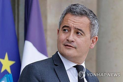 제랄드 다르마냉 프랑스 법무 장관 [AFP 연합뉴스 자료사진. 재판매 및 DB 금지]