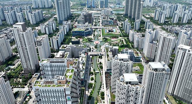 ▲ 인천 서구 청라국제도시 전경.&nbsp;/인천일보DB