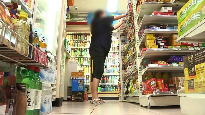 편의점 노동자[연합뉴스TV 제공]
