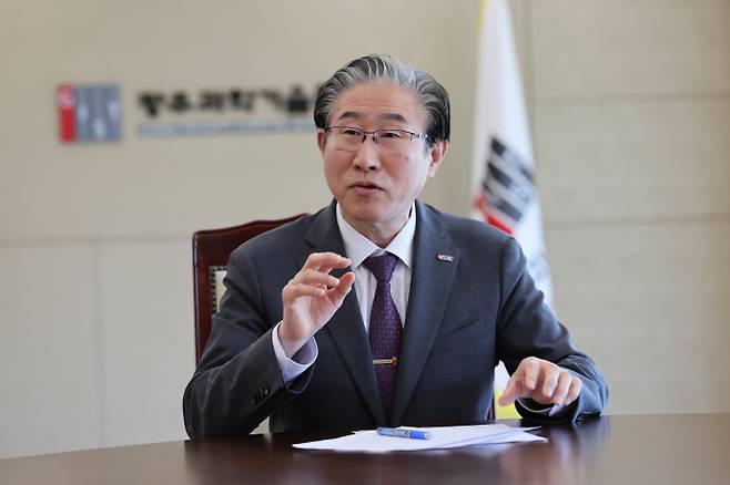 임기철 광주과학기술원 총장. /임문철 기자 35mm@namdonews.com