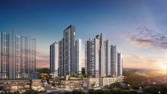 힐스테이트 더샵 상생공원 1단지 조감도.(사진=현대엔지니어링)