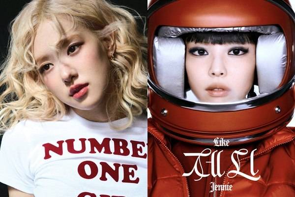 로제(왼쪽), 제니 / 사진=더블랙레이블, OA엔터테인먼트