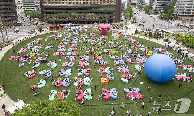 2024 책읽는 서울광장 모습.(서울시 제공)