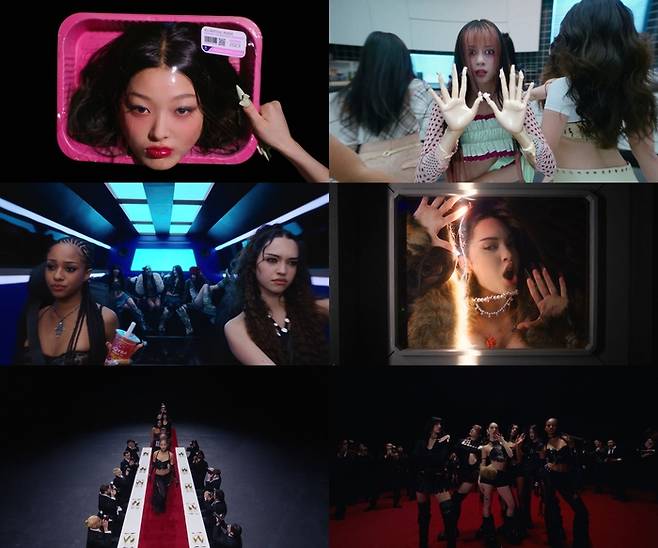 캣츠아이 ‘날리(Gnarly)’. 사진 | 하이브 X 게펜 레코드