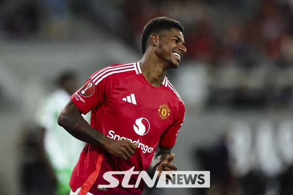 맨체스터 유나이티드 시절 마커스 래시포드. 사진┃뉴시스/AP