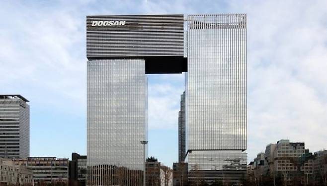 경기 성남시 분당 두산타워. ⓒ두산