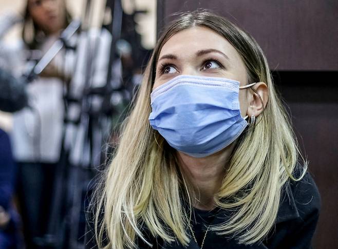 2021년 빅토리아 로시나 우크라인스카프라우다 기자. 사진=로이터 연합뉴스