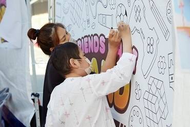 카카오게임즈는 서울 서대문구에 위치한 세브란스 재활병원에서 소아청소년 60여명을 대상으로 특별한 게임 체험 캠프 ‘찾아가는 프렌즈 게임 랜드’를 개최했다.