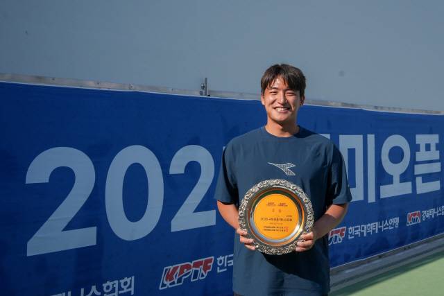 2025 구미오픈테니스대회 남자 복식 1위 한선용