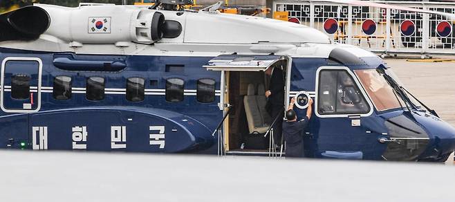 현재 운용중인 대통령 전용 헬기 / 사진= 한경DB