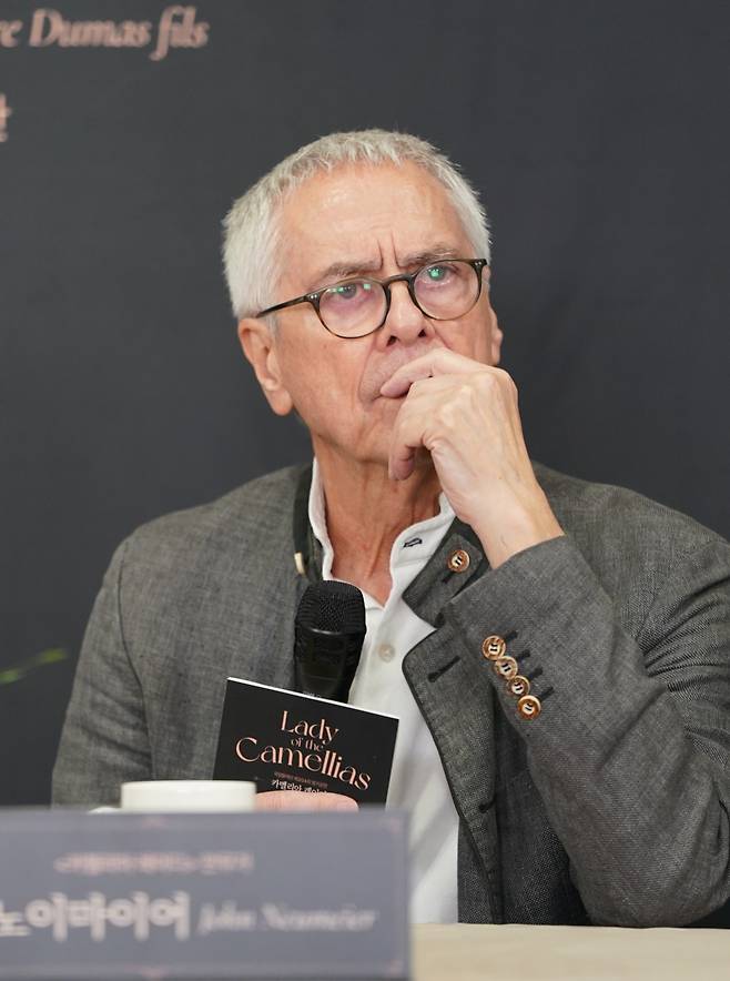 안무가 존 노이마이어.         (c)국립발레단