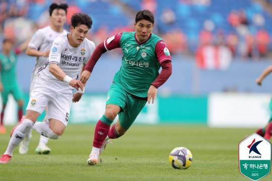 득점랭킹 1위 대전 주민규. 사진[연합뉴스]