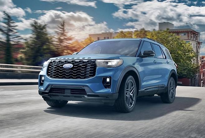 더뉴 익스플로러  ST 라인 [사진출처=포드]