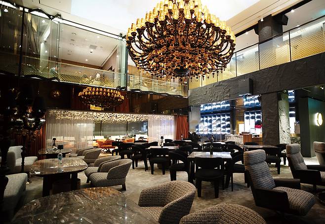 청담동 CMB 익스피리언스의 내부.