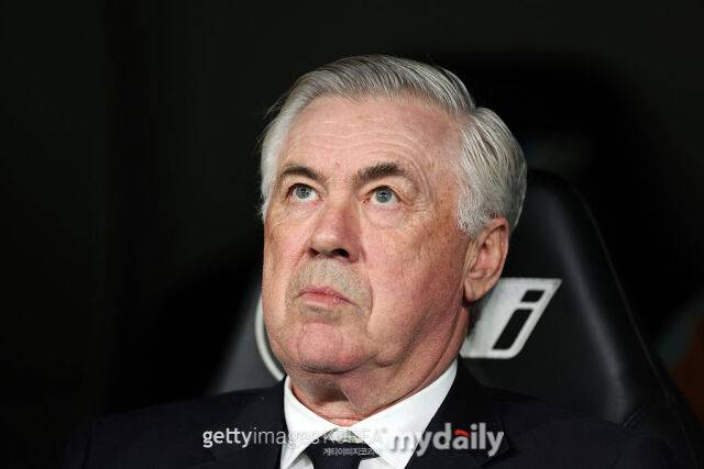 이번 시즌을 끝으로 레알 마드리드를 떠날 것이 확실시되는 카를로 안첼로티 감독. /게티이미지코리아