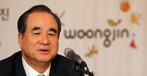 윤석금 웅진그룹 회장. [연합]