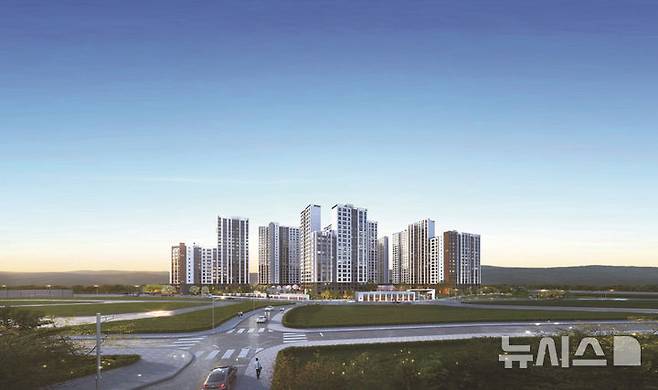 [의왕=뉴시스] '제일풍경채 의왕고천' 투시도. 2025.04.30. (투시도=제일건설 제공) photo@newsis.com