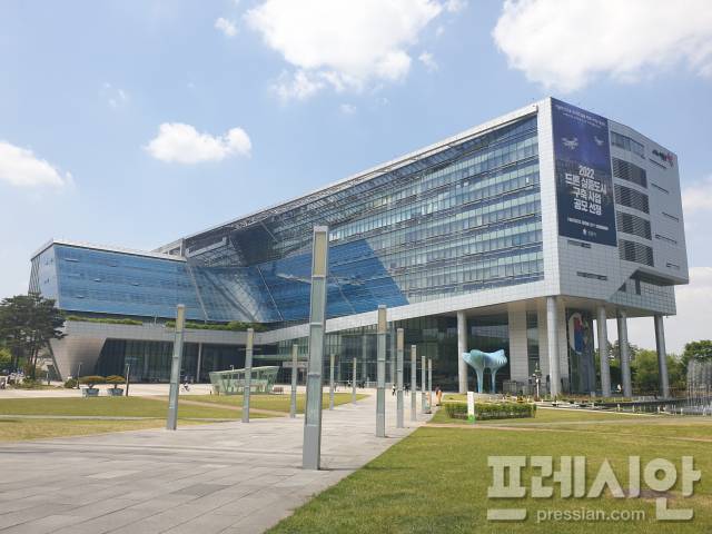 ▲성남시청 전경. ⓒ프레시안(전승표)