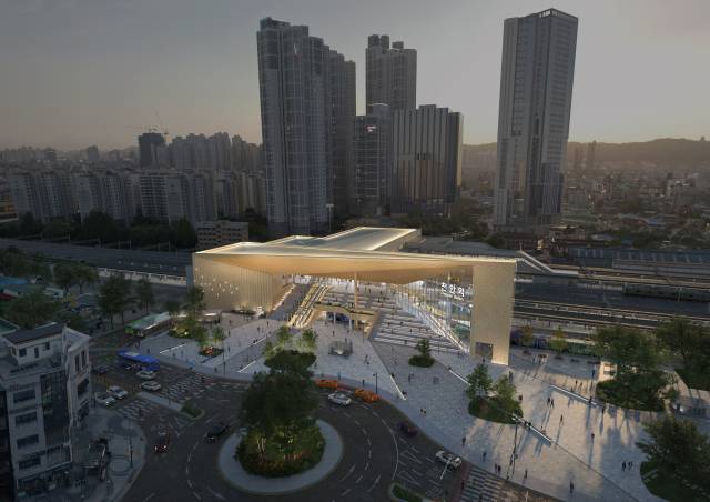 경부선 천안역사 증개축 사업 조감도. 사진제공=천안시