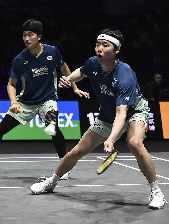 서승재와 김원호.   AP연합뉴스