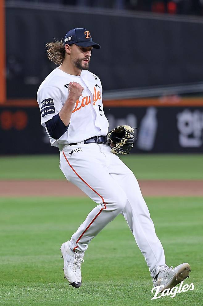 ▲ 라이언 와이스 ⓒ한화 이글스