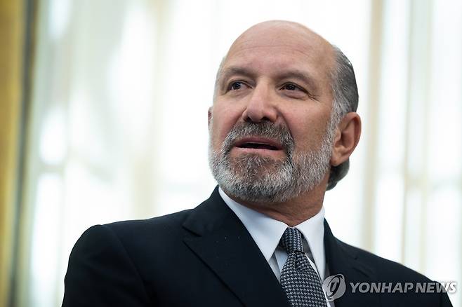 러트닉 미국 상무부 장관 [EPA=연합뉴스 자료사진. 재판매 및 DB 금지]