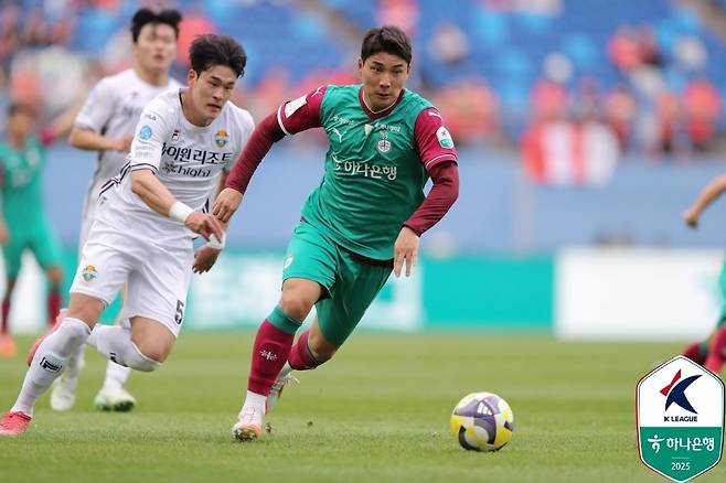 득점랭킹 1위 대전 주민규 [한국프로축구연맹 제공. 재판매 및 DB 금지]