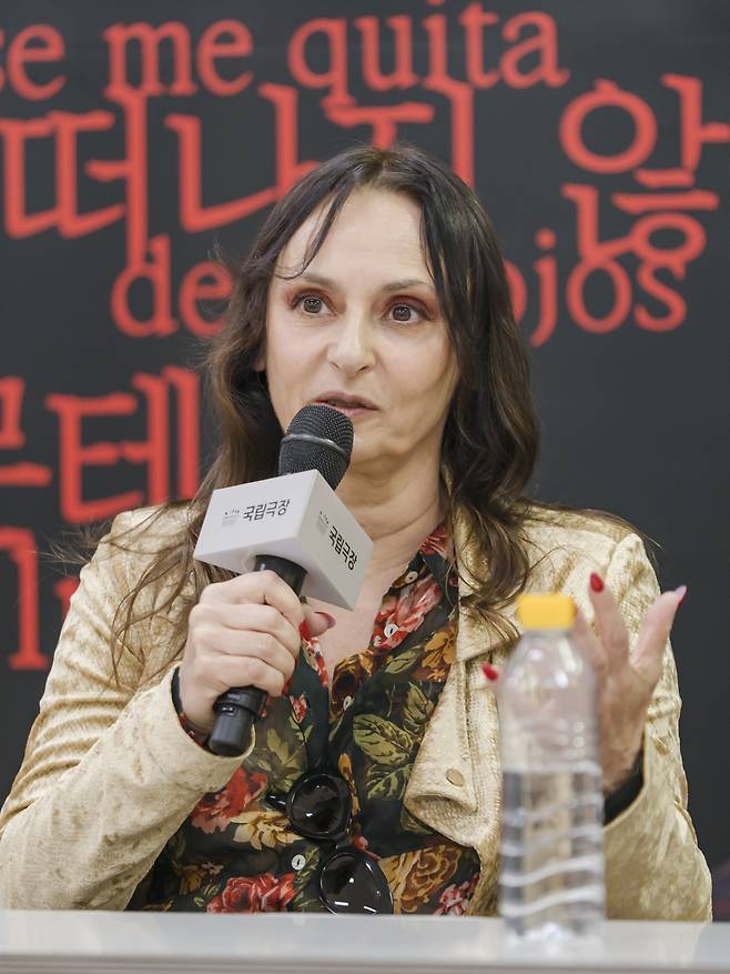 연극 '사랑의 죽음'의 안헬리카 리델 [국립극장 제공. 재판매 및 DB 금지]