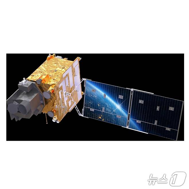 천리안위성 5호 형상(LIG넥스원 제공). ⓒ 뉴스1