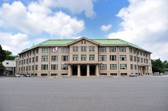 일본 궁내청 청사 전경. 궁내청 홈페이지 캡처