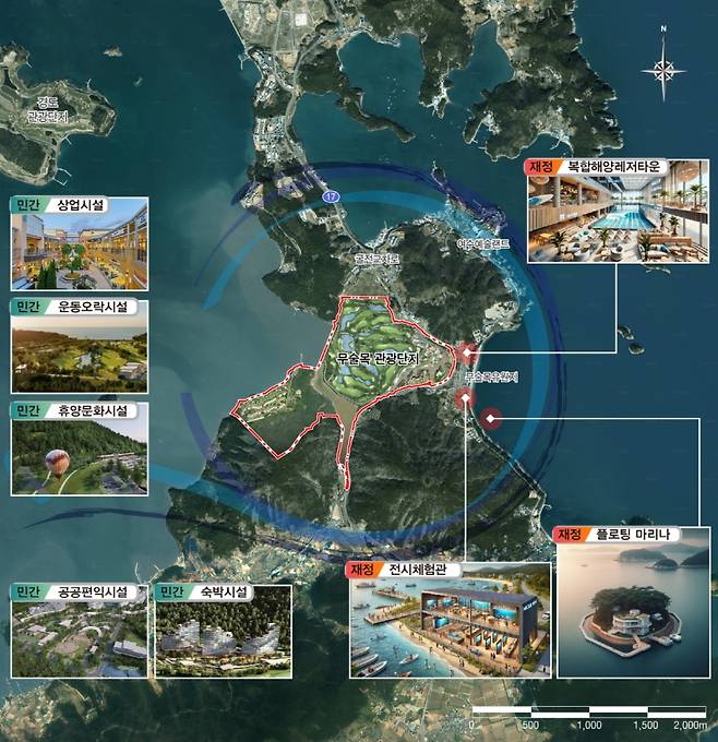 ▲ 전남 여수시 '복합해양레저관광도시' 사업 계획도 [연합뉴스]