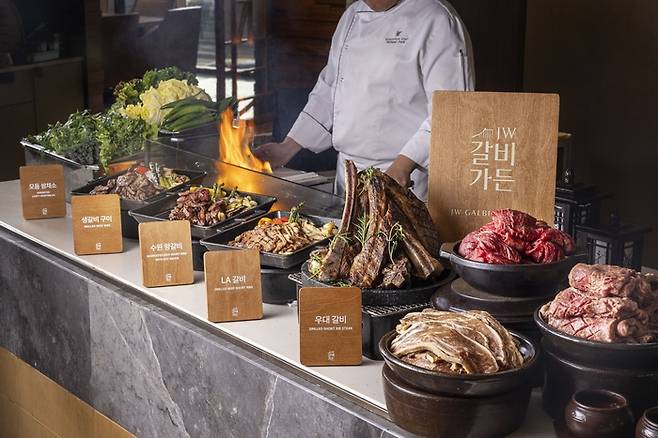 JW 메리어트 동대문 스퀘어 서울 레스토랑 타볼로24에서 진행하는 ‘JW 갈비가든’ 프로모션 / 사진=JW 메리어트 동대문