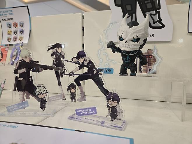 타임빌라스 수원 ‘괴수 8호’ 팝업스토어. 정석준 기자