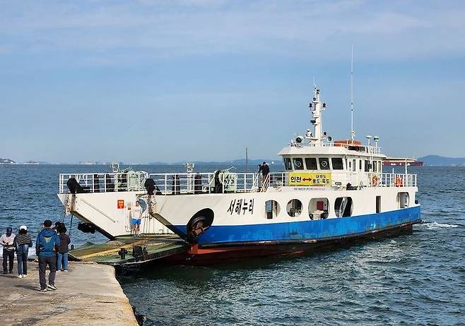 [수원=뉴시스] 서해누리호. (사진=경기도 제공) 2025.05.01. photo@newsis.com *재판매 및 DB 금지