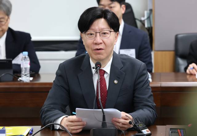 김소영 금융위원회 부위원장이 1일 서울 종로구 정부서울청사에서 열린 제4차 가상자산위원회 회의에서 발언하고 있다. 뉴스1