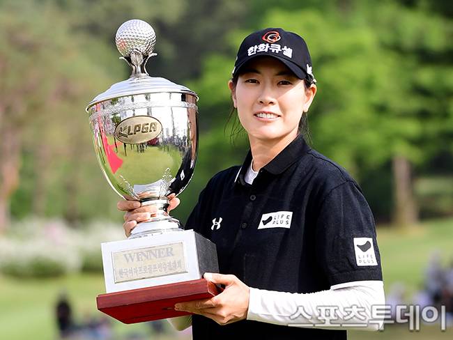 지난해 KLPGA 챔피언십 우승자 이정민 / 사진=DB