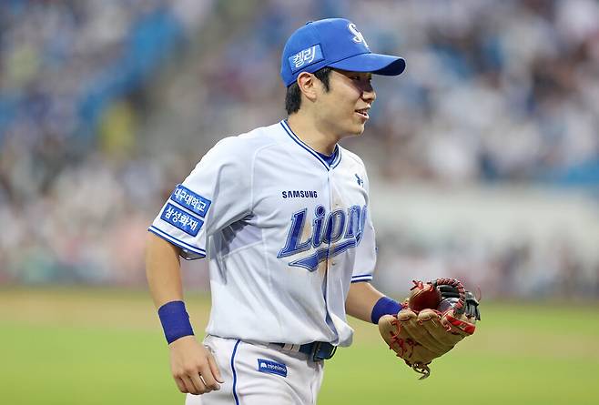 ▲ 앞으로의 선수 생활이 많이 남았다는 점을 고려할 때 햄스트링 문제를 확실하게 털고 갈 필요가 있는 김지찬 ⓒ삼성 라이온즈