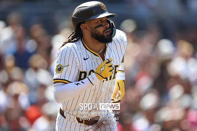 ▲ 올 시즌 뛰어난 활약으로 내셔널리그 MVP 레이스에서 치고 나가고 있는 페르난도 타티스 주니어