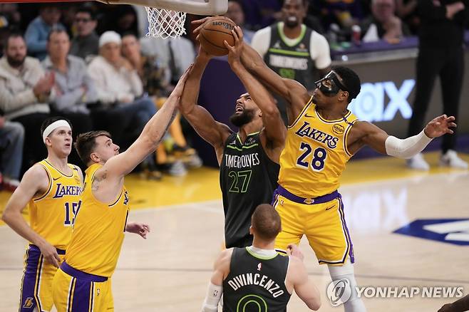 뤼디 고베르 [AP=연합뉴스. 재판매 및 DB금지]