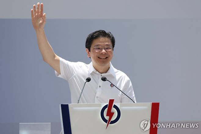 로런스 웡 싱가포르 총리 [로이터 연합뉴스 자료사진. 재배포 및 판매 금지]