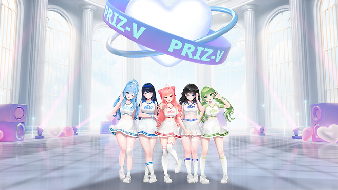 신인 버추얼 걸그룹 프리즈브이(제공=넷마블).