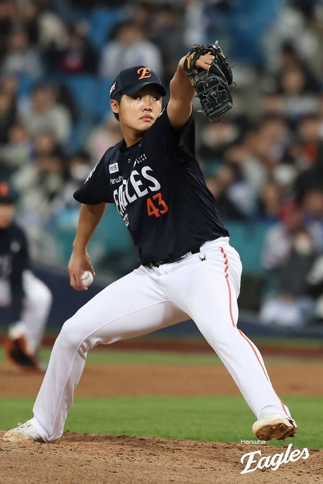 한화이글스 정우주. 사진=한화이글스