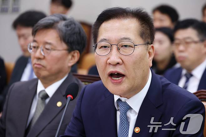 박성재 법무부장관./뉴스1 ⓒ News1 이광호 기자