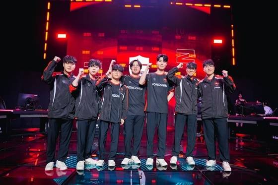 농심 레드포스 발로란트팀