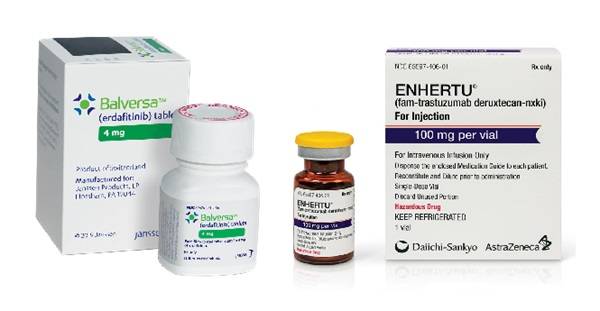 왼쪽부터 발베사, 엔허투/사진=얀센, 한국아스트라제네카 제공