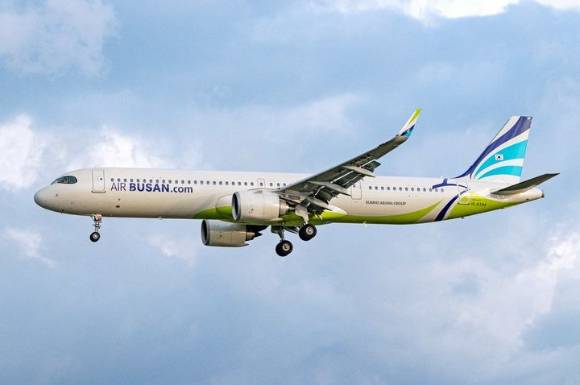 에어부산 A321네오(neo) 항공기. [사진=에어부산]
