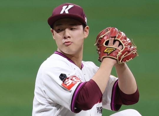 키움 선발 정현우. 사진[연합뉴스]