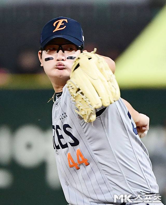 김서현은 올해 한화의 마무리 투수를 맡고있다. 사진=김영구 기자