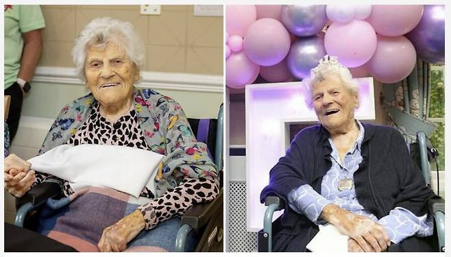 115세로 '세계 최고령자' 타이틀을 획득한 영국 할머니 에설 케이터햄 / 사진=기네스북