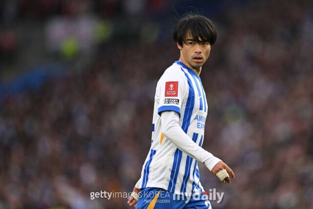 잉글리시 프리미어리그 브리아턴 앤드 호브 알비온에서 활약하는 미토마 가오루. /게티이미지코리아